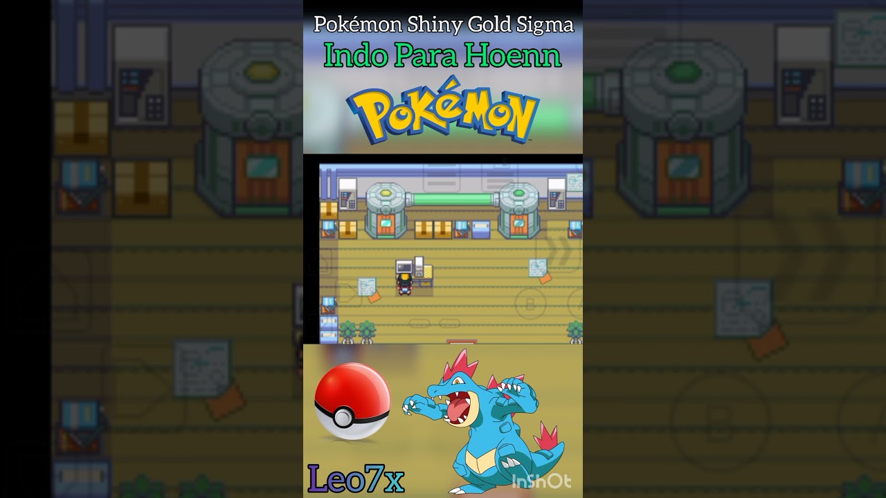 Pokemon Ultra Shiny Gold Sigma  UN HACKROM COMPLETO CON LAS REGIONES DE  JOHTO, KANTO, ALOLA Y HOENN 