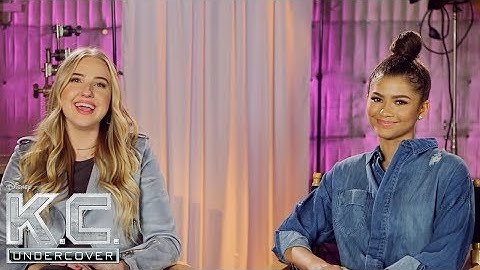 Veronica and Zendaya Interview | K.C. Undercover | Disney Channel