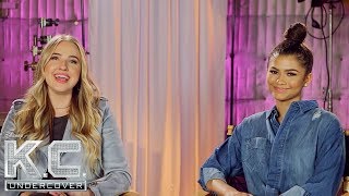 Veronica And Zendaya Interview K.c. Undercover Disney Channel