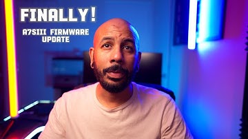 A7SIII Firmware update version 4 00