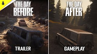 The Day Before vs The Day After - Details and Physics Comparison