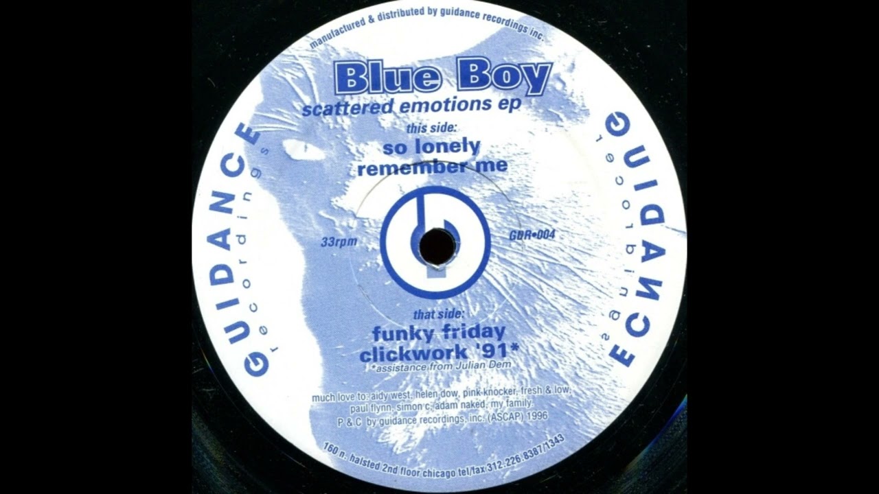 Blue Boy - Remember Me [GDR•004] - YouTube