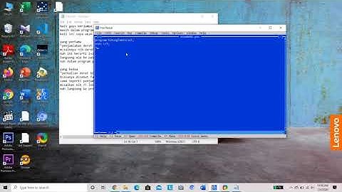 program pascal STATISTIKA UNIMUS