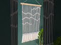 Minimalist Macrame Wall Hanging | Only One Knot