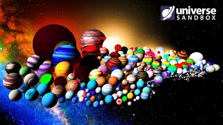 Showcasing All My Custom Objects #2 Universe Sandbox