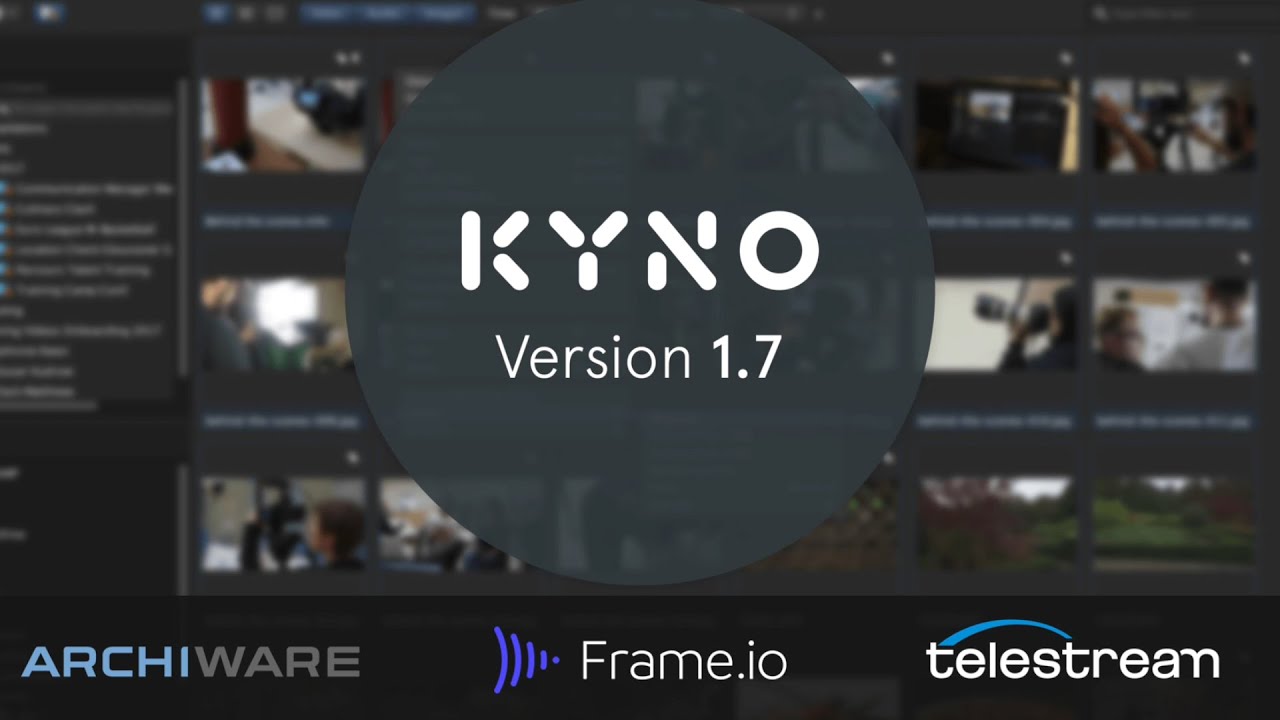 Kyno 1.7 - What's new for video professionals' favourite media manager ...