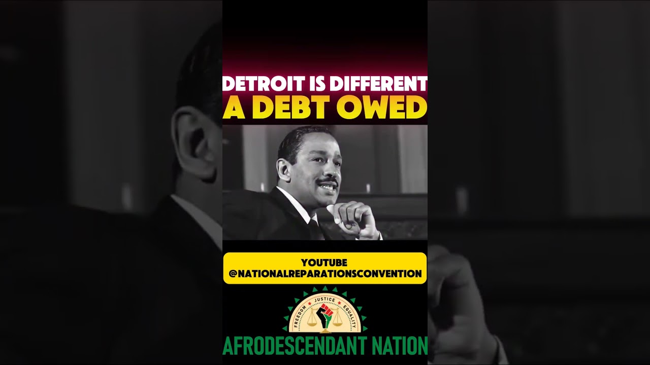 Injustices Detroit Is Different A Debt Owed 
