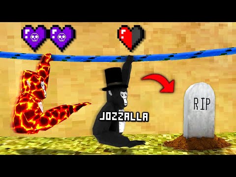 I Played Gorilla Tag with ONE LIFE...