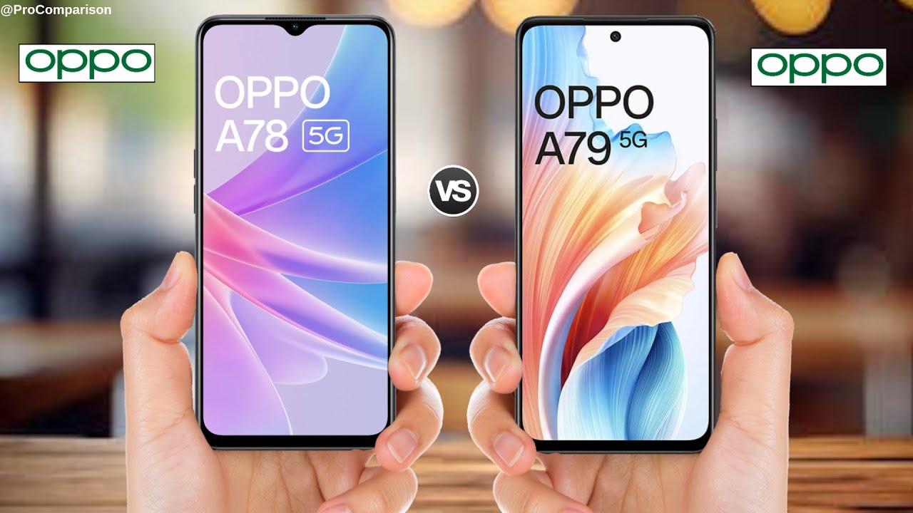OPPO A78 5g vs OPPO A79 5g, Price