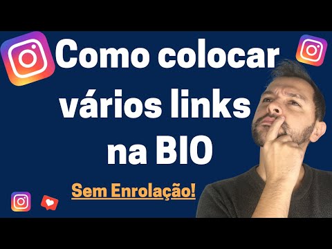 Como colocar vários links na bio do instagram! Profissional!