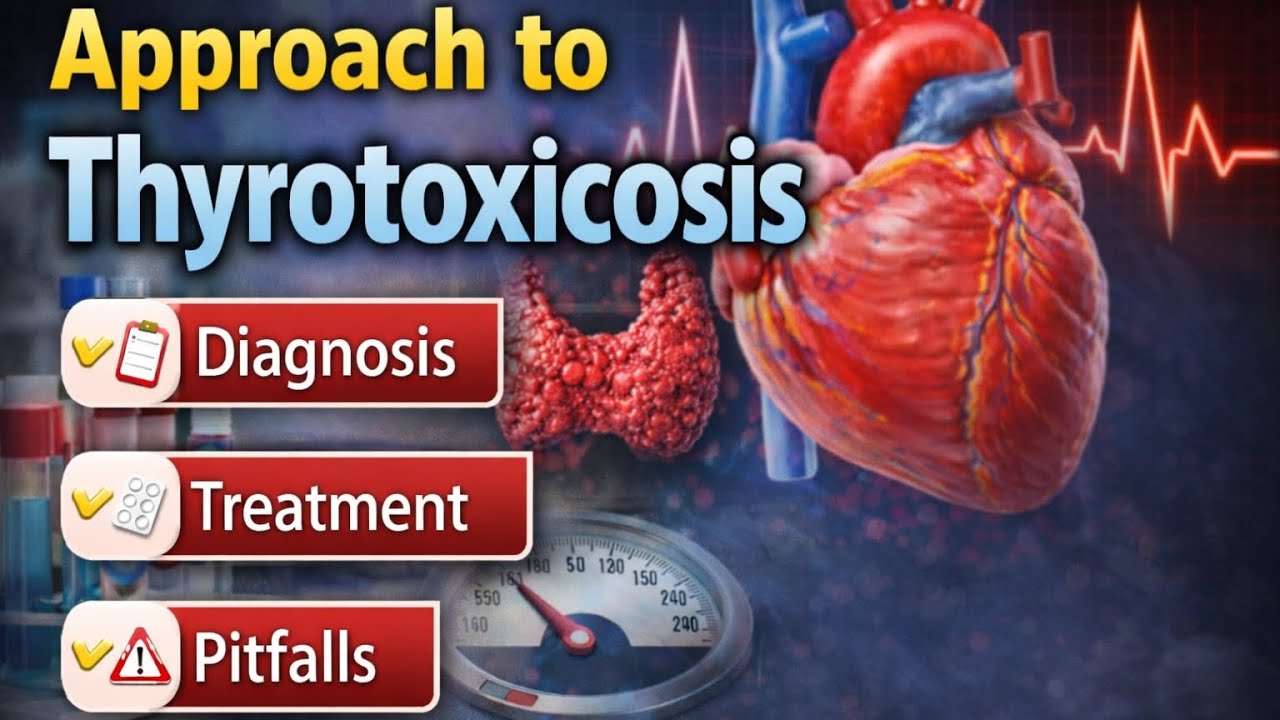Approach to Thyrotoxicosis | Clinical pearls for Doctors
