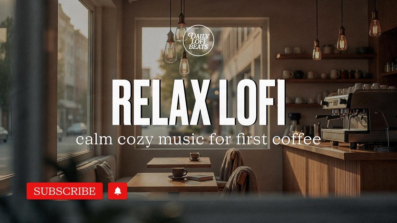 Relax Lofi | Calm cozy music for first coffee | Daily Lofi Beats