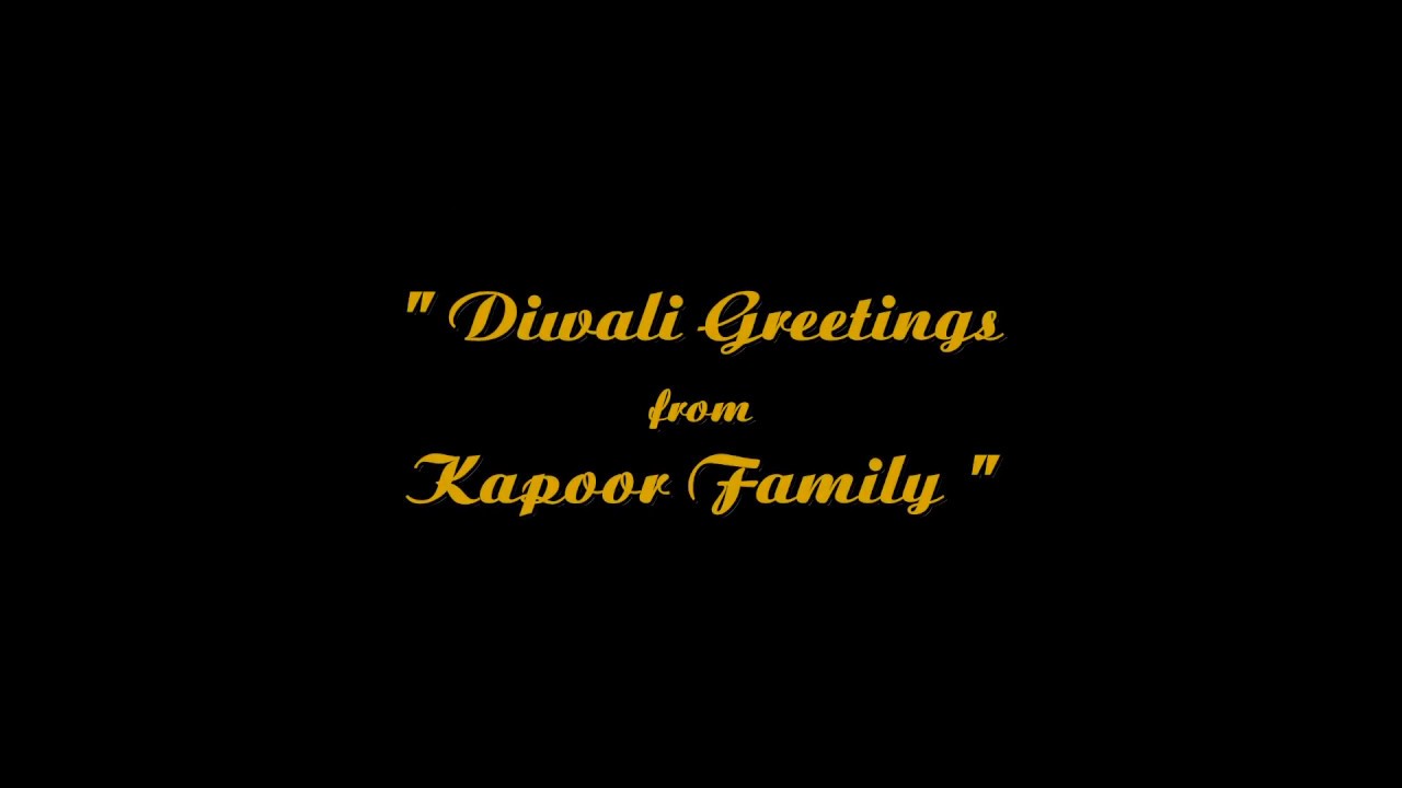 Diwali Greeting Sample Video - Marathi Version
