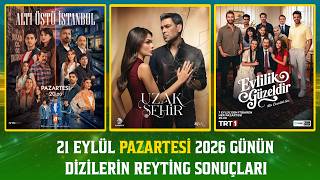 21 Eylül Pazartesi Günün | Dizilerin Reyting Sonuçları | Bölüm 253