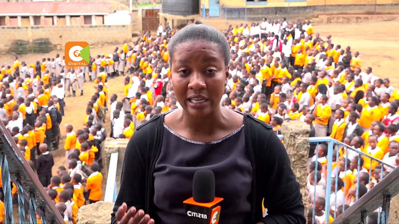 Msongamano wa wanafunzi shuleni Mwiki