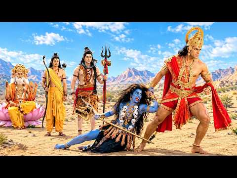 Suddenly Mahabali Hanuman grabbed Goddess Kali by her hair and started dragging her! 😱 | Mahabali...