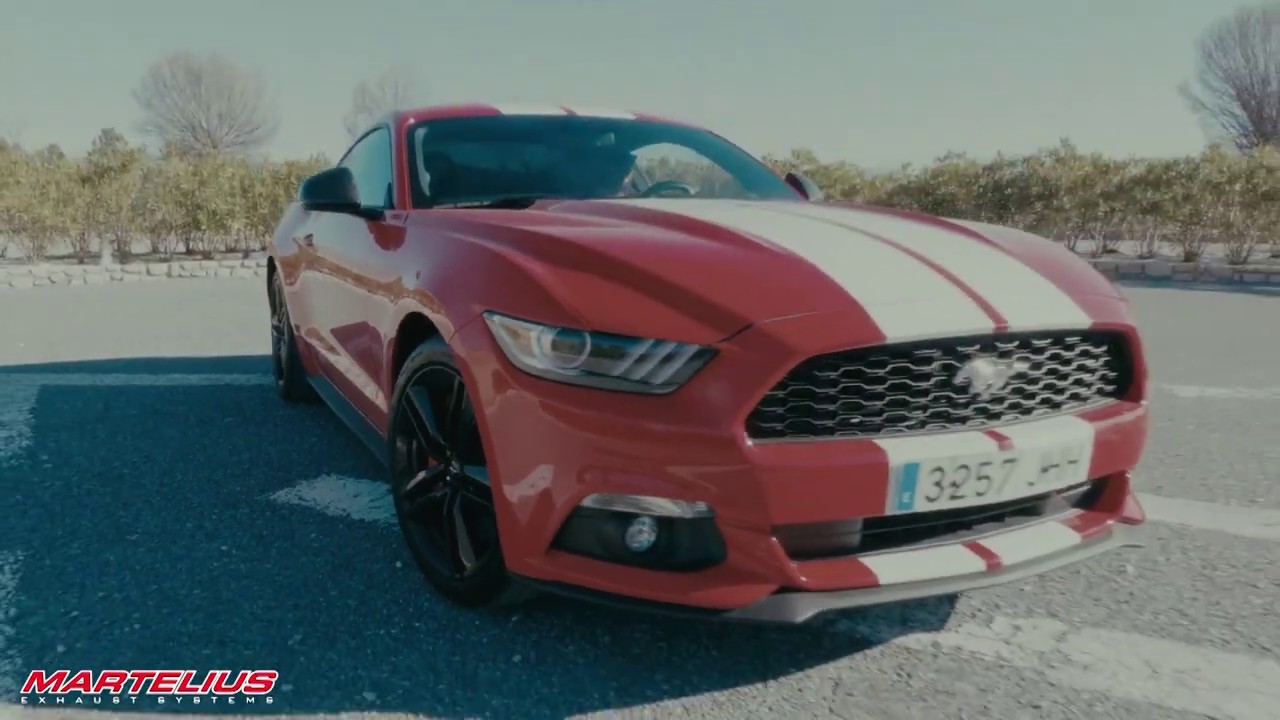 ford bronco Martelius Exhaust - Ford Mustang 2015- 2.3l Ecoboost catback