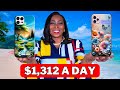 Easy us1312 a day selling phone cases online  new ai passive income business idea