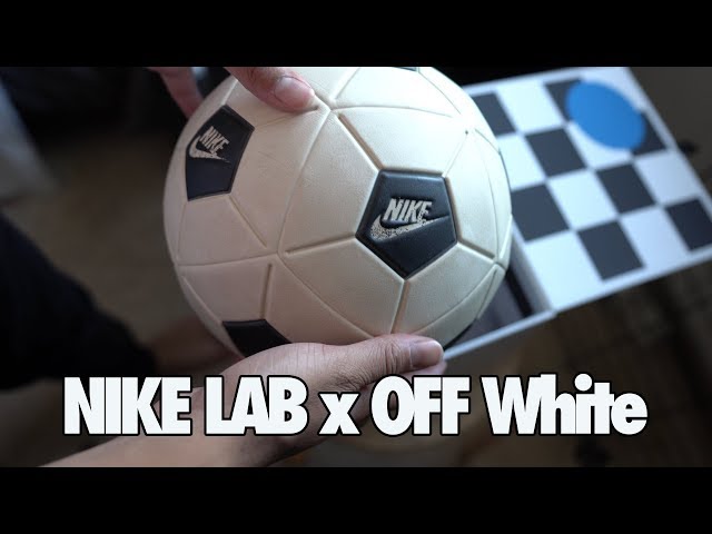 Nikelab X Off White Soccer Ball Review - World Cup 2018 (Football, Mon  Amour) - Youtube
