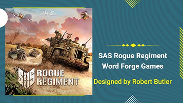 SAS Rogue Regiment a First Look and Overview