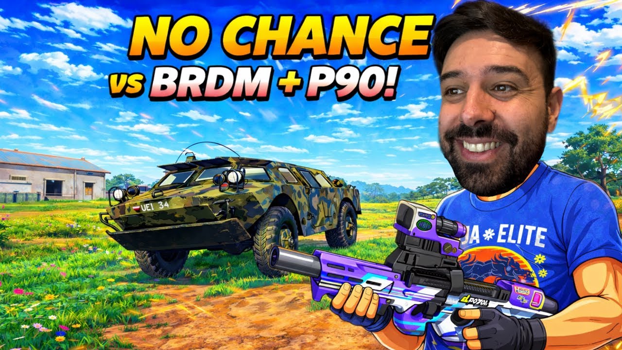 The Setup That Makes You Untouchable In PUBG [P90/EMT + BRDM]