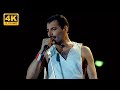 Queen  who wants to live forever live in budapest 1986 4k