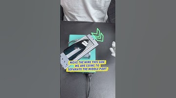 Teach you curved screen glass separation step by step #nasan