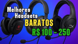 Quer Um Headset Gamer Barato? Veja Os 10 Melhores de 2025!