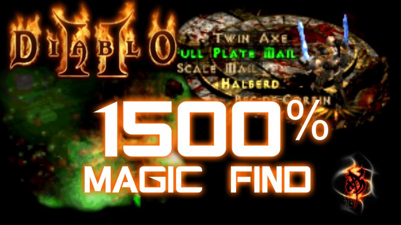 1500 Magic Find Diablo 2 Youtube