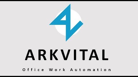 Office Work Automation by ARKVITAL