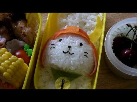 Kyaraben Hikonyan Bento recipe     