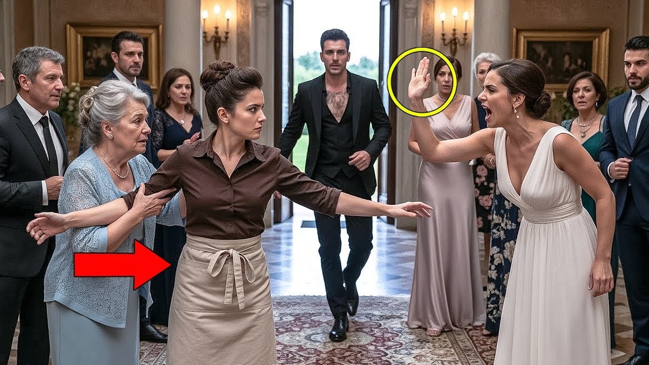 משרתת מסכנה הגנה על אמו של ראש המאפיה מפני סטירה - הנקמה שבאה לאחר מכן הייתה בלתי נתפסת