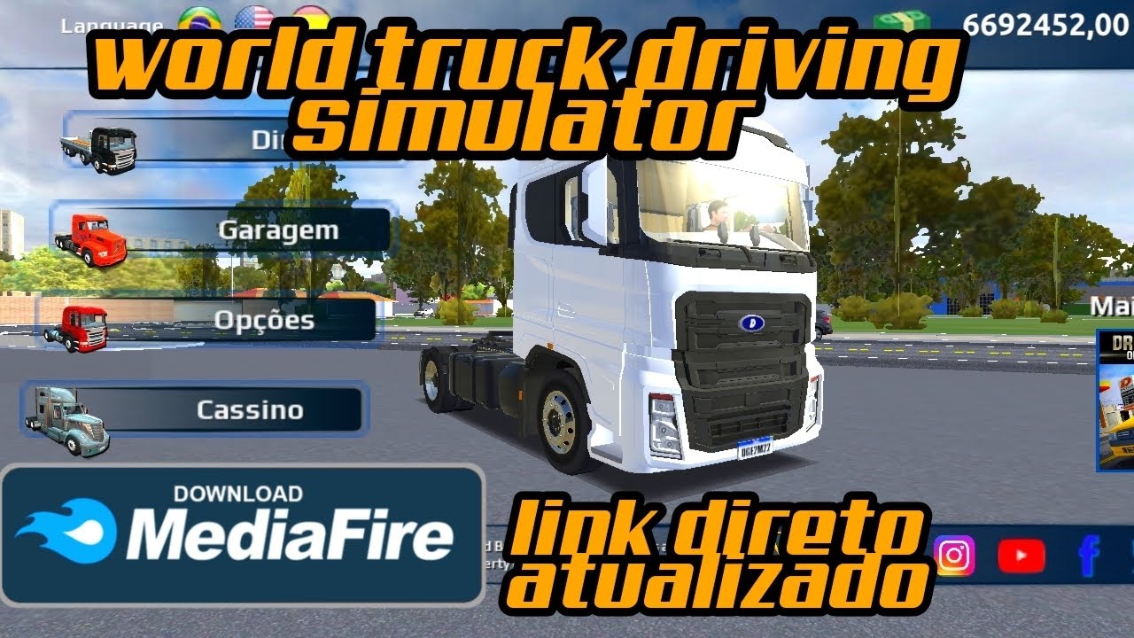 WORLD TRUCK DRIVING SIMULATOR APK MOD ATUALIZADO 1,359 ATUALIZADO TUDO ...