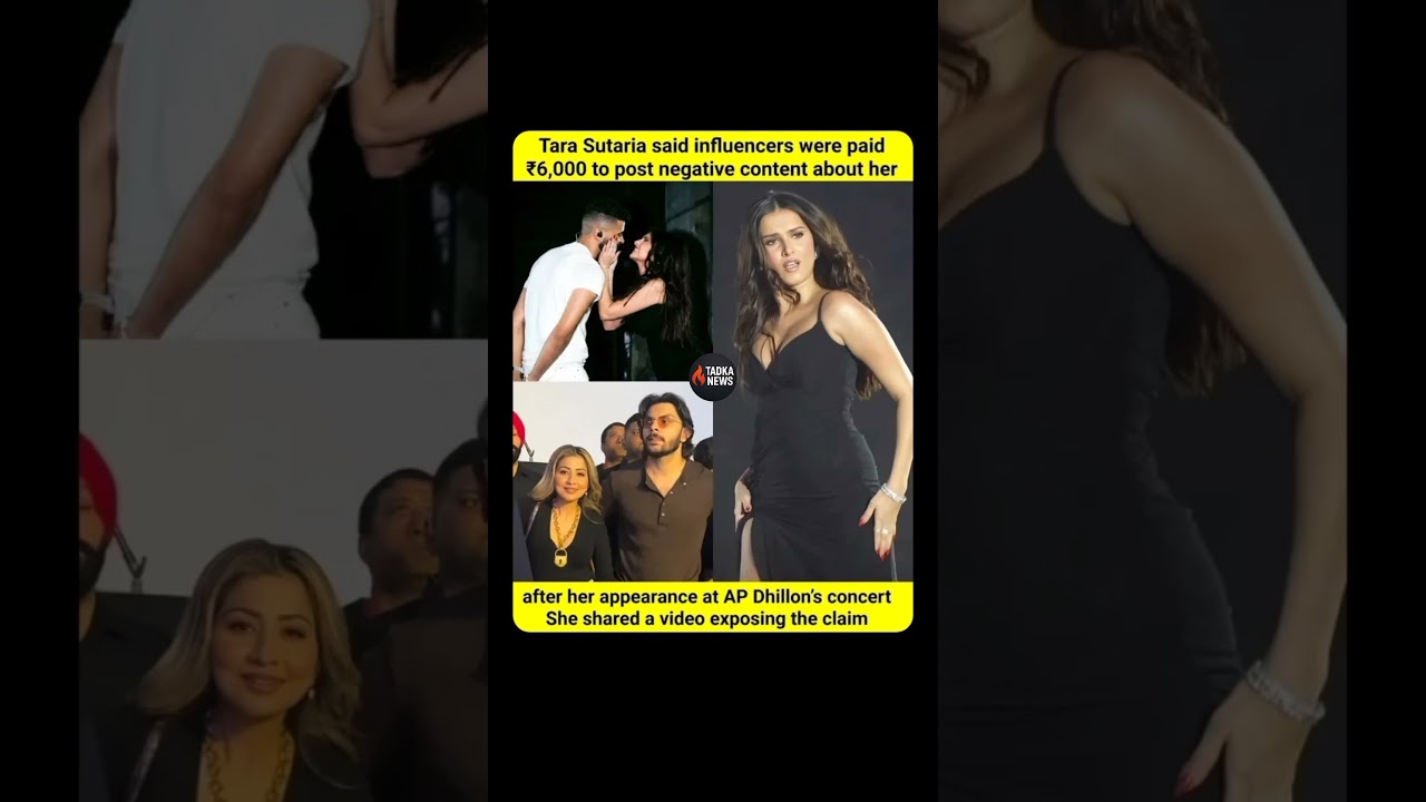 💥 Tara Sutaria EXPOSES Paid Troll Campaign After AP Dhillon Concert! 