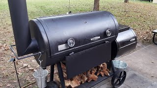 Old Country BBQ Pits Brazos with LavaLock Baffle Plate and Other Modifications