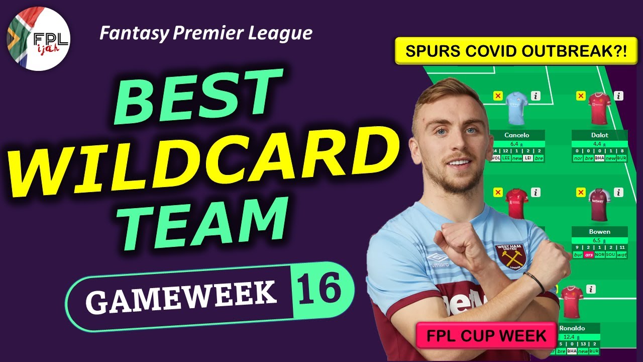 FPL GW16 BEST WILDCARD TEAM │Breaking the Template!│Gameweek 16│Fantasy Premier League 2021/22 Tips