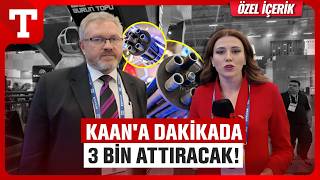 Sahaya Damga Vurdu Kaanın Namlusu Dakikada 3 Bin Mermi Atacak Sarsılmaz - Tusaş Ortaklığı