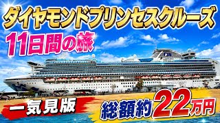 完全版】ダイヤモンドプリンセス11日間の記録🚢一気見版✨ - YouTube