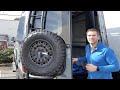 Owl Ladder + Tire Carrier for Revel and Sprinter Vans