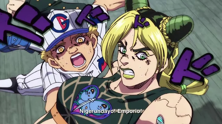 Jolyne uses the Joestar family's secret technique