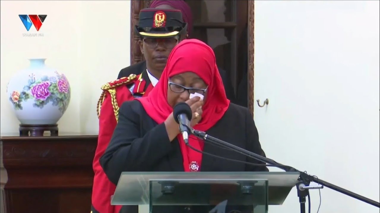 HOTUBA YA MHE. RAIS SAMIA SULUHU HASSAN BAADA YA KUAPISHWA