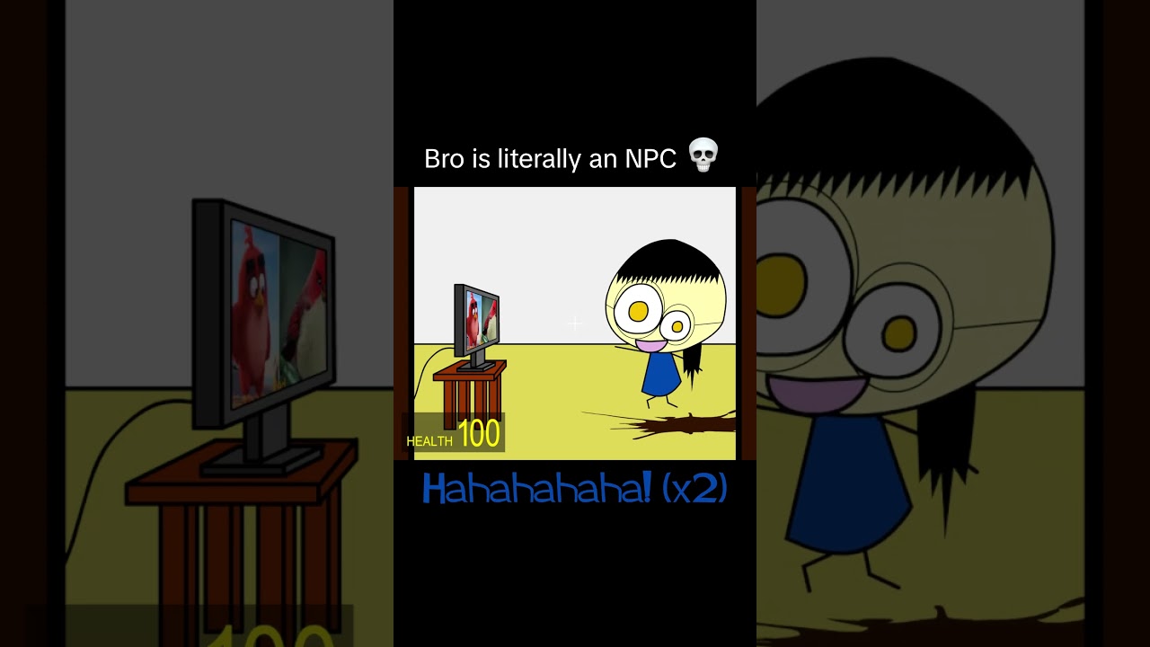 Bro is literally an NPC 