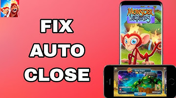 How To Fix And Solve Auto Close On Monster Legends App | Final Solution