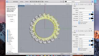 [Mac] Beginning Rhino | Creating Ring Band Part 2 | Pipe, ArrayPolar, Boolean