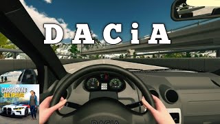 Pov drive Dacia logan in Car Parking Multiplayer (CPM1) Gameplay screenshot 3