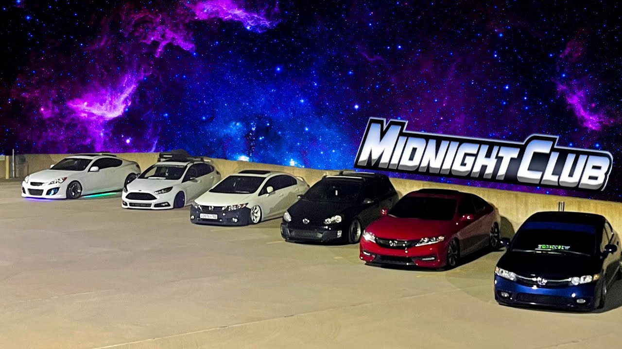MIDNIGHT CLUB - Boosted Night Car Meet + Music Video [PART 1]