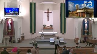 Mass at St. Joseph Catholic Church