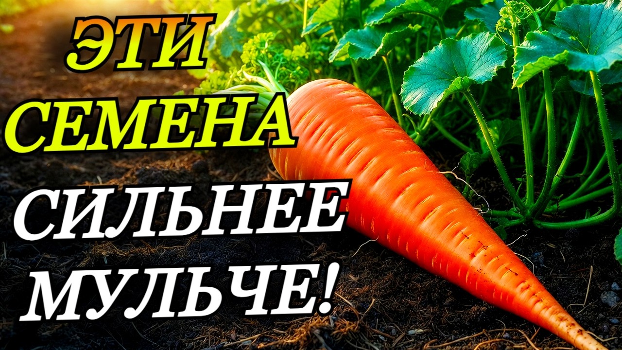 Вы зря кладёте СОЛОМУ! Биологи Используют Эти Растения Вместо Мульчи — ВОТ ПОЧЕМУ