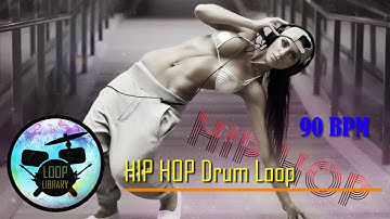 Hip Hop Drum LOOP beat 90 BPM PRACTICE Producer SOUND / BACKİNG TRACK METRONOME