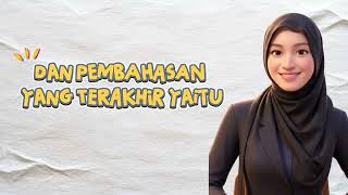 Video Pembelajaran kelas X Akhlak Mahmudah dan Akhlak Madzmumah Video Pembelajaran kelas X Akhlak Mahmudah dan Akhlak Madzmumah